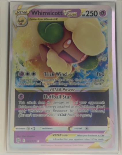 2022 Pokémon SWSH09: Brilliant Stars #065 Whimsicott VSTAR — front