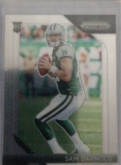 2018 Panini Prizm #203 Sam Darnold Rookie Card — front