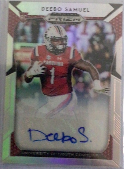 2019 Panini Prizm Draft Picks Deebo Samuel Autograph — front