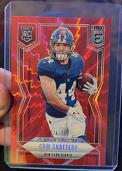 2025 Donruss Elite #153 Cam Skattebo — front