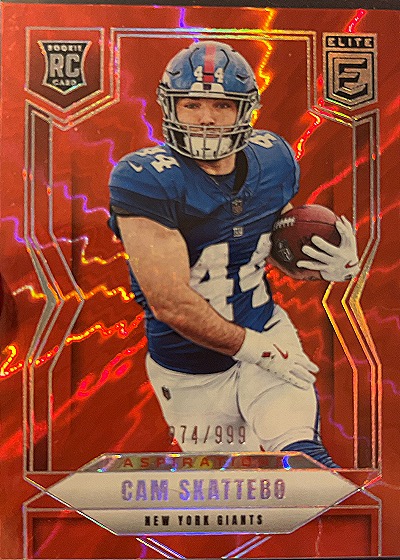 2025 Panini Donruss Elite #153 Cam Skattebo — front