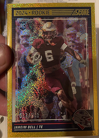 2024 Score #RC Jaheim Bell Rookie — front