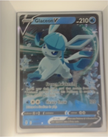 2021 Pokémon TCG Evolving Skies #040 Glaceon V — front