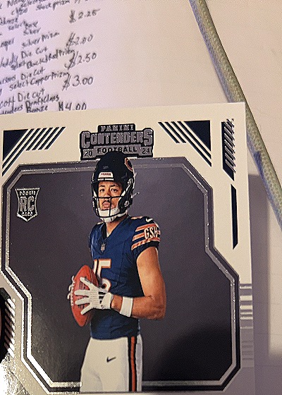 2024 Panini Contenders Football #RC Justin Fields — front