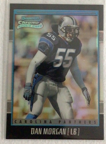 2001 Bowman Chrome #188 Dan Morgan — front