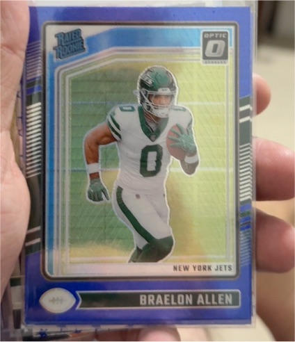 2024 Donruss Optic #211 Braelon Allen — front