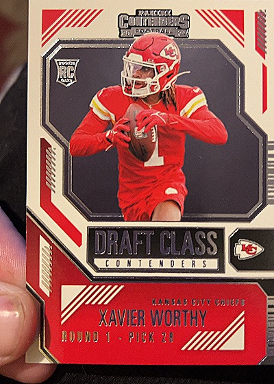 2024 Panini Contenders Draft Class #6 Xavier Worthy — front