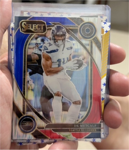 2024 Panini Select Club Level DK Metcalf — front