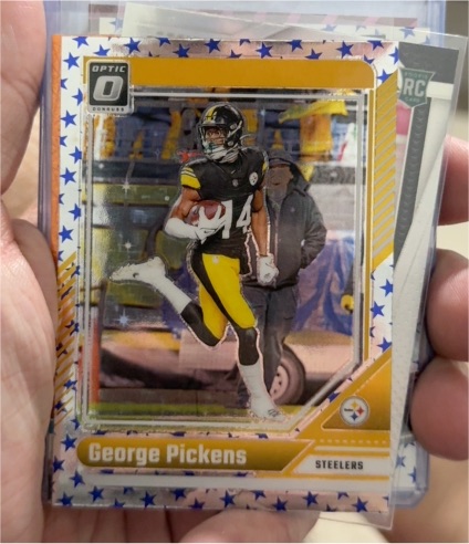 2024 Panini Donruss Optic #166 George Pickens — front