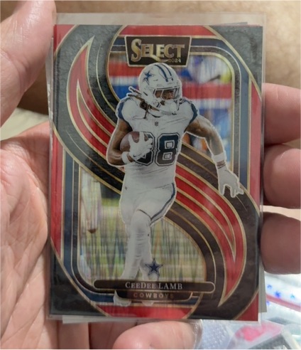 2024 Panini Select - Premier Level CeeDee Lamb #135 Cowboys — front