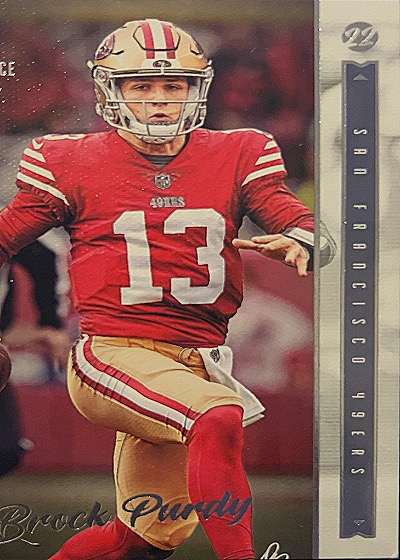 2022 Panini Chronicles Luminance #213 Brock Purdy — front