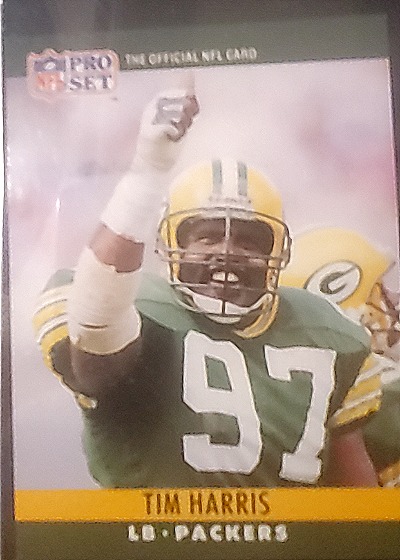 1990 Pro Set #109 Tim Harris — front