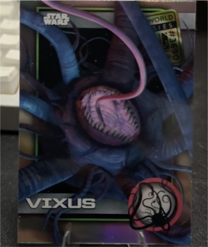 2025 Topps Chrome Star Wars Vixus #UO-23 — front