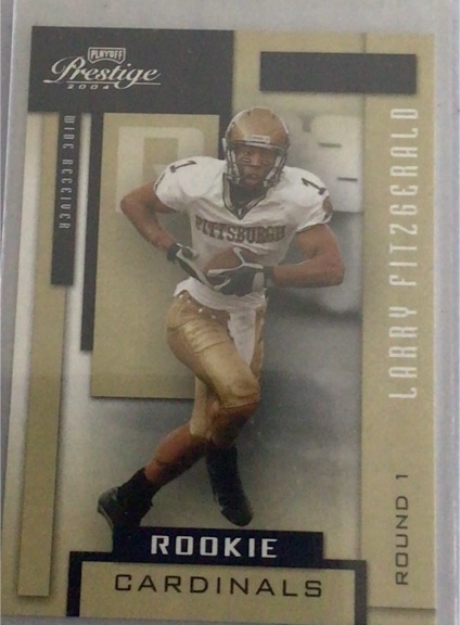 2004 Playoff Prestige #152 Larry Fitzgerald — front