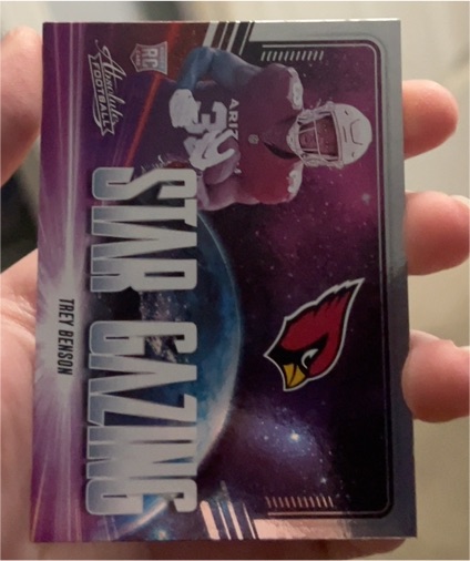 2024 Panini Absolute #SG-TBN Trey Benson Star Gazing — front