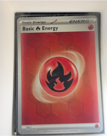 2023 Pokémon Scarlet & Violet #002 Basic Fire Energy — front