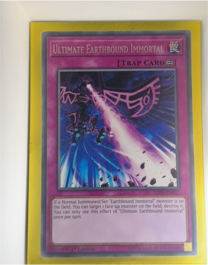 2016 Yugioh LDS3-EN061 Ultimate Earthbound Immortal — front
