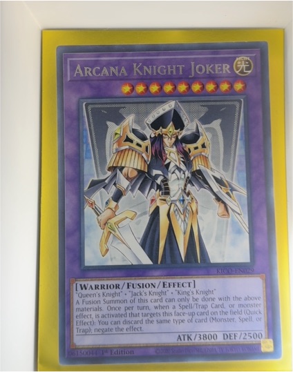 2010 Yu-Gi-Oh! KICO-EN029 Arcana Knight Joker — front
