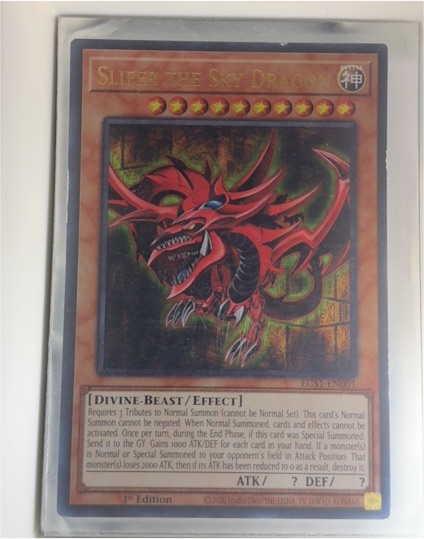 Yu-Gi-Oh! TCG Slifer the Sky Dragon CT13-EN001 — front