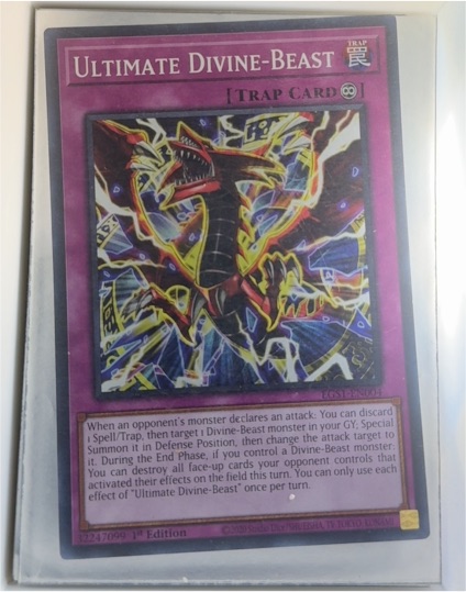 2022 Yu-Gi-Oh! EGS1-EN004 Ultimate Divine-Beast — front