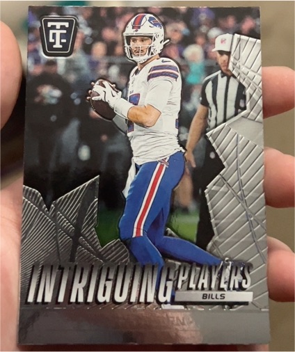 2024 Panini Totally Certified #12 Josh Allen Intriguing Players — front