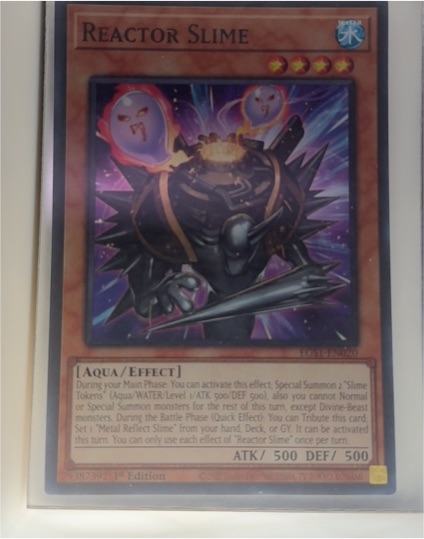 2020 Yu-Gi-Oh! LED7-EN002 Reactor Slime — front