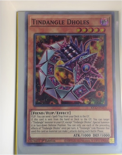 2021 Yu-Gi-Oh! KICO-EN016 #Tindangle Dholes — front