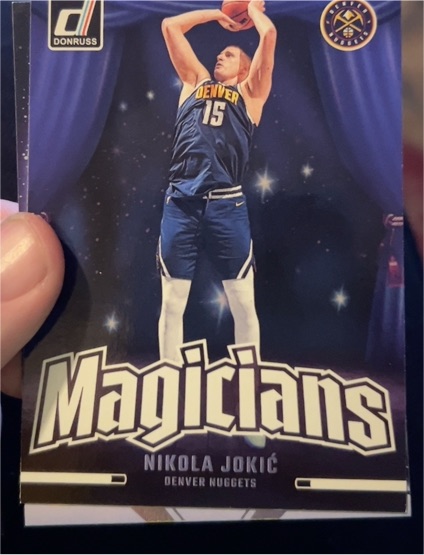 2024-25 Donruss Magicians #10 Nikola Jokić — front