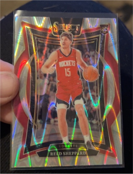 2024-25 Panini Select #68 Reed Sheppard RC — front