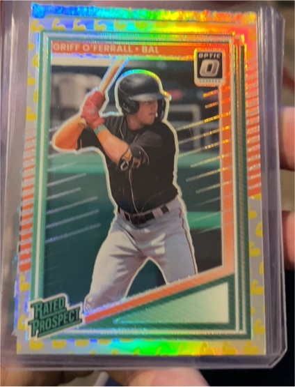 2025 Panini Donruss Optic Rated Prospect #177 Griff O'Ferrall — front
