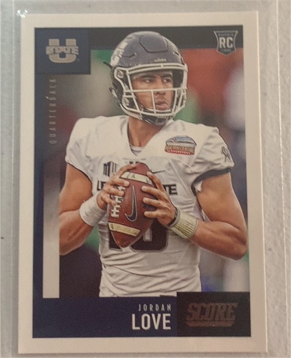 2020 Panini Score #361 Jordan Love — front