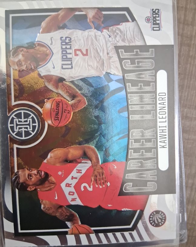 2020-21 Panini Illusions Career Lineage #18 Kawhi Leonard — front