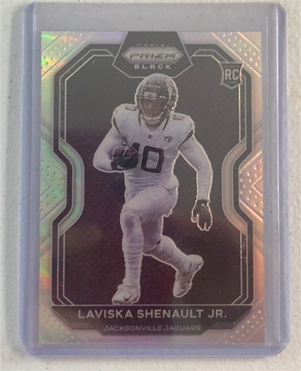 2020 Panini Chronicles Prizm Black #PB-20 Laviska Shenault Jr. — front