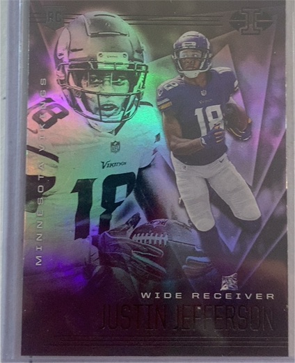 2020 Panini Illusions #22 Justin Jefferson — front