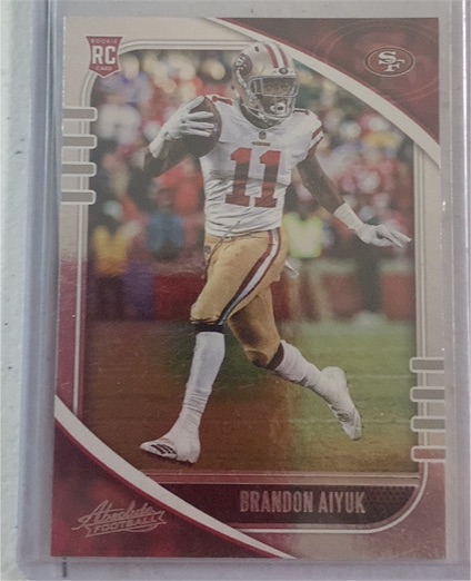 2020 Panini Absolute #111 Brandon Aiyuk — front