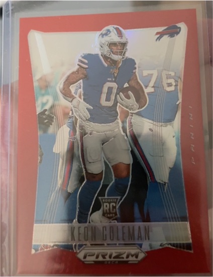 2024 Panini Prizm Deca #33 Keon Coleman — front