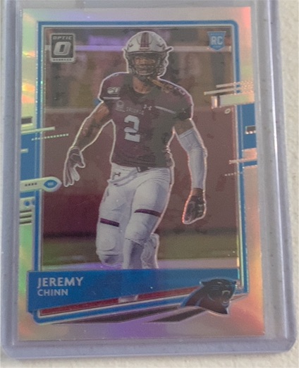 2020 Donruss Optic #139 Jeremy Chinn Rookie Card — front