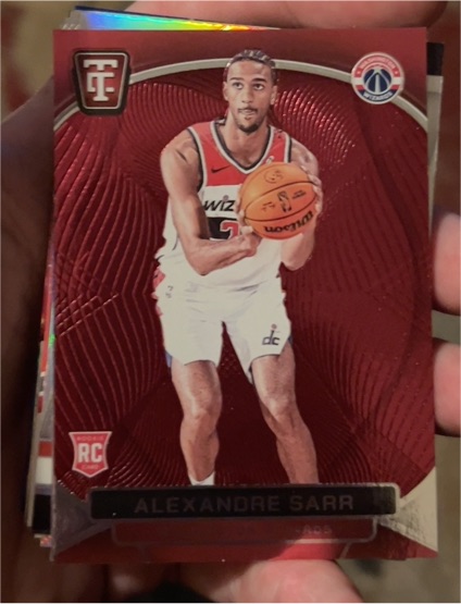 2024-25 Panini Totally Certified #136 Alexandre Sarr — front