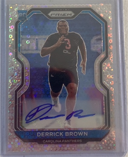 2020 Panini Prizm #365 Derrick Brown — front