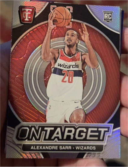 2024-25 Panini Totally Certified #4 Alexandre Sarr — front