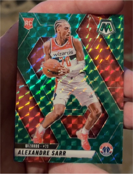 2024-25 Panini Mosaic #216 Alexandre Sarr — front
