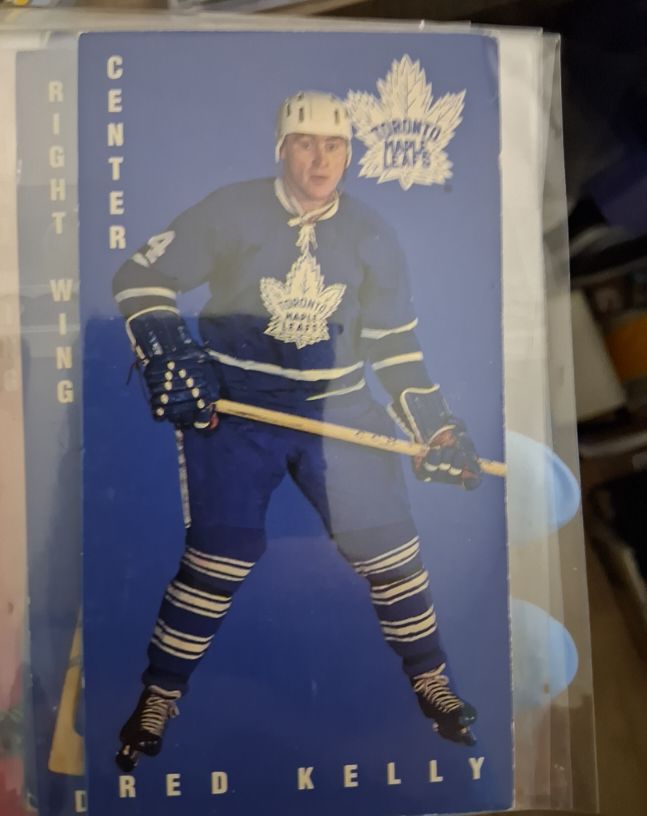 1994 Parkhurst 64/65 Tall Boys #127 Red Kelly Maple Leafs — front