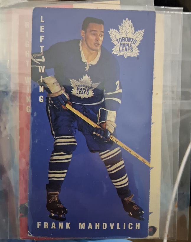 1994 Parkhurst Tall Boys #130 Frank Mahovlich — front