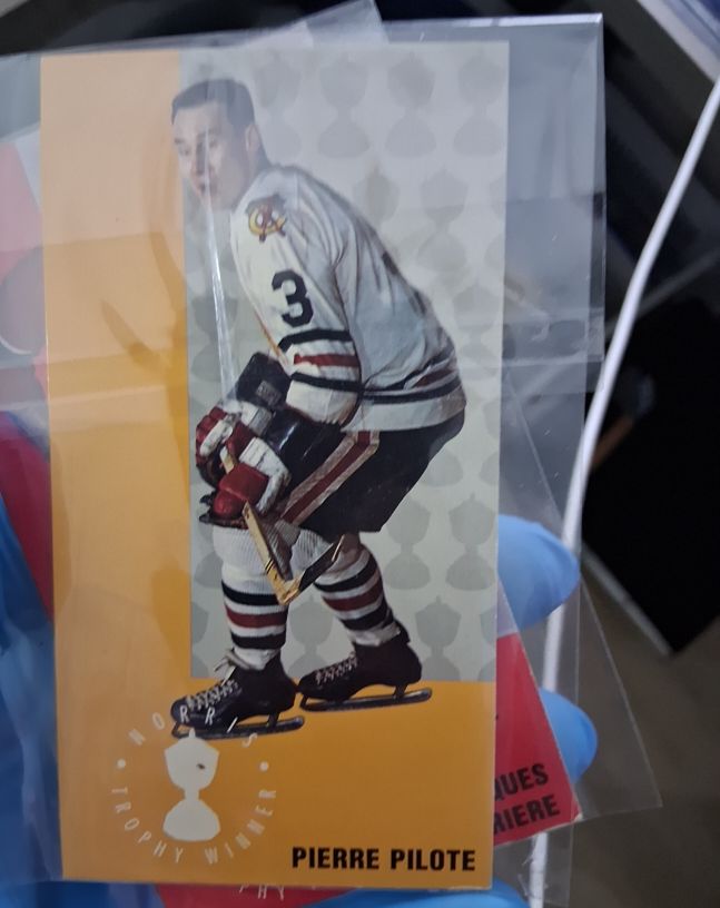 1994-95 Parkhurst Tall Boys #145 Pierre Pilote — front