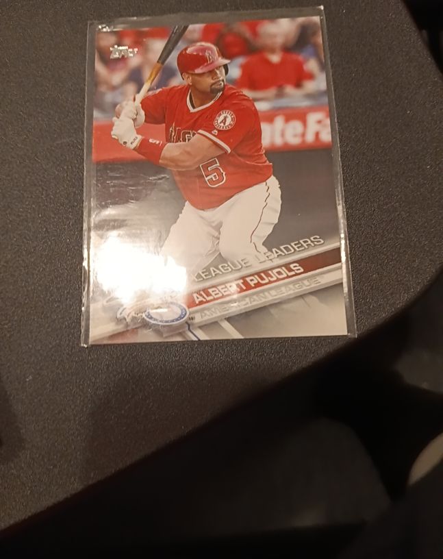 2017 Topps #322 Albert Pujols — front