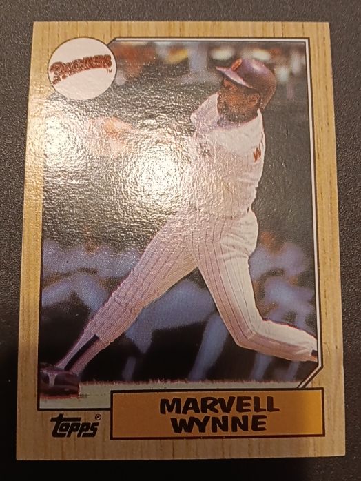 1987 Topps #37 Marvell Wynne — front