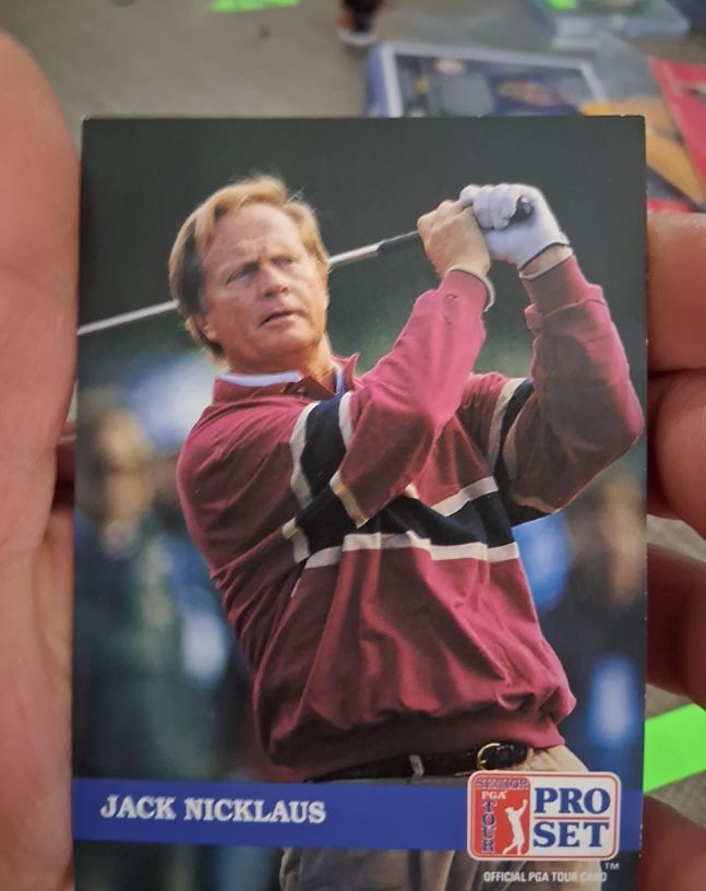 1992 Pro Set #201 Jack Nicklaus — front