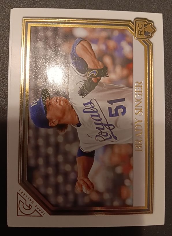 2021 Topps Gallery #66 Brady Singer — front