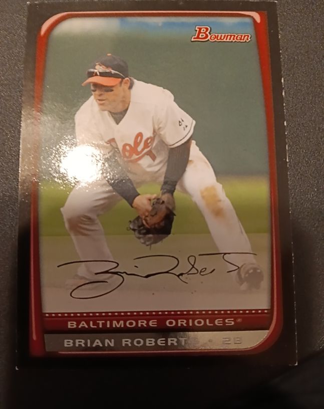 2008 Bowman #167 Brian Roberts — front