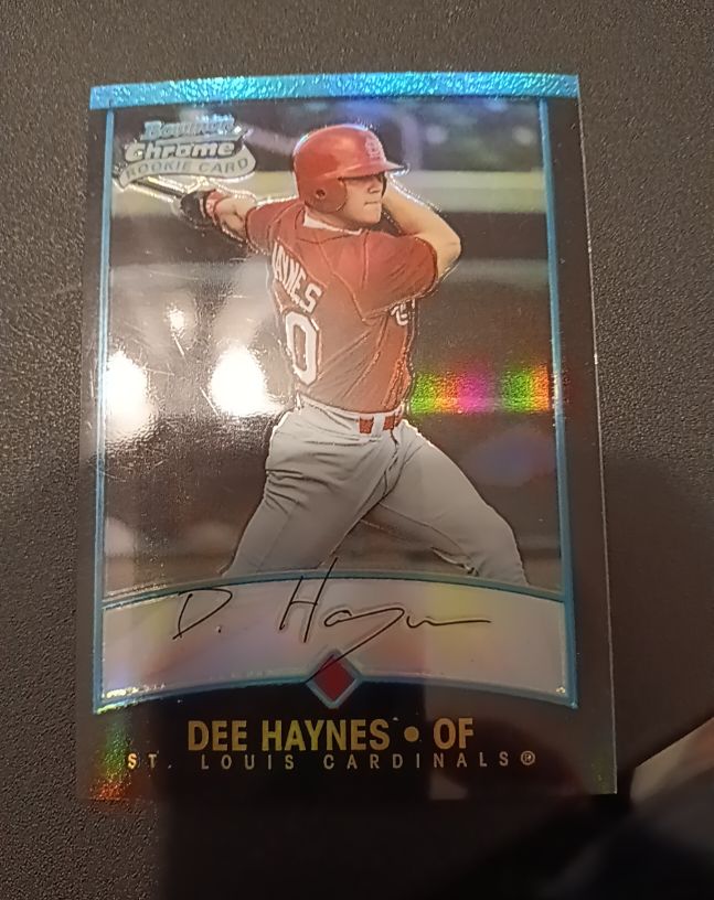 2001 Bowman Chrome #150 Dee Haynes — front